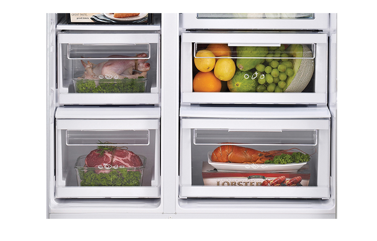 Холодильник Side-by-Side LG GC-M237JENV