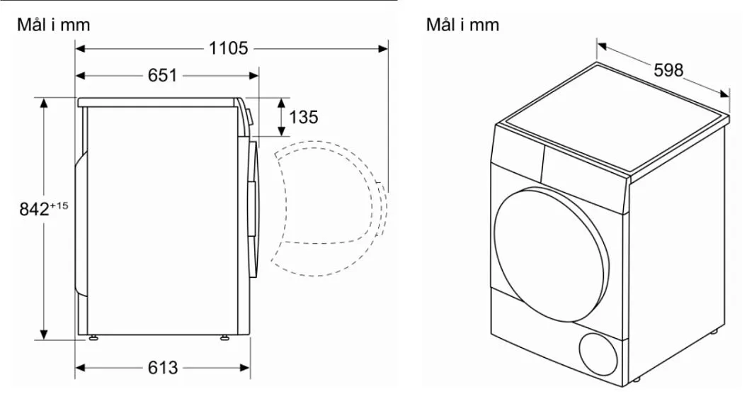 Сушильная машина BOSCH WQB 246DASN