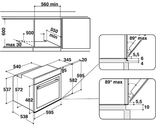 Духовой шкаф WHIRLPOOL  akzm8510/ix