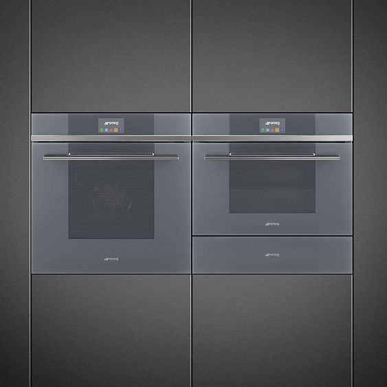 Духовой шкаф электрический компактный SMEG SF4104MCS