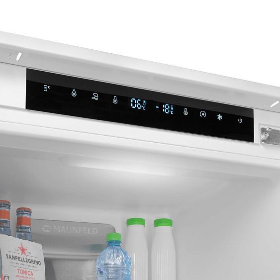 Холодильник MAUNFELD MBF19354NFWGR LUX Inverter