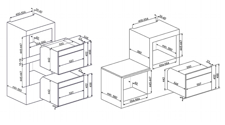 Электрический духовой шкаф SMEG SFP4120PZ
