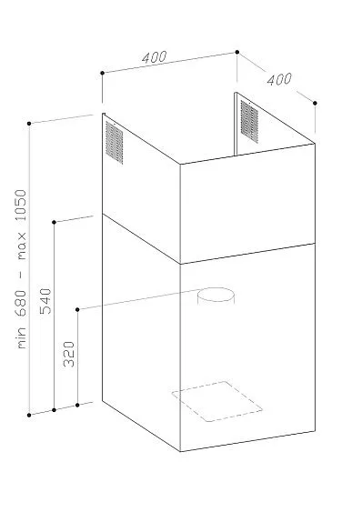Вытяжка SIRIUS MO 210 IX