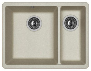 Кухонная мойка FLORTEK Ринг 335/160 грей (24.055.D0510.305)