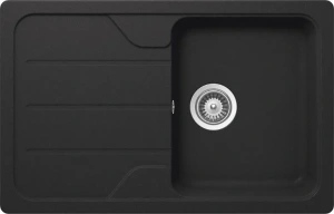 Кухонная мойка SCHOCK Formhaus 45 D Cristalite оникс