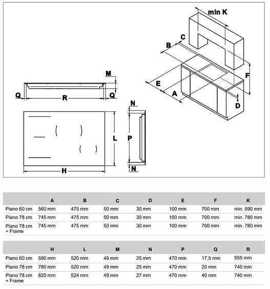 Варочная поверхность BERTAZZONI P784I1M37NT