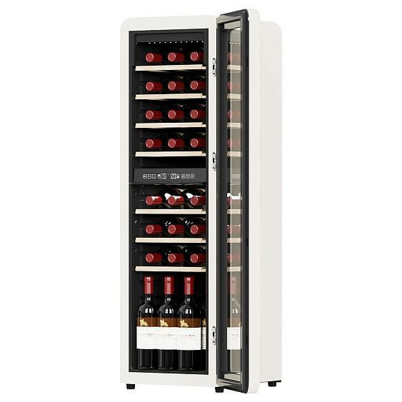 Винный шкаф TESLER CWC-308 IVORY — фото