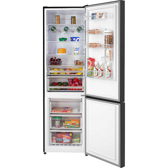 Холодильник HIBERG RFC-400DX NFGB inverter
