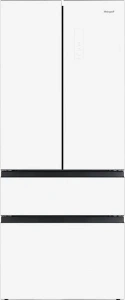 Холодильник WEISSGAUFF WFD 450 Built-in Inverter NoFrost White Glass