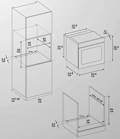 Духовой шкаф SIMFER B6EC68025