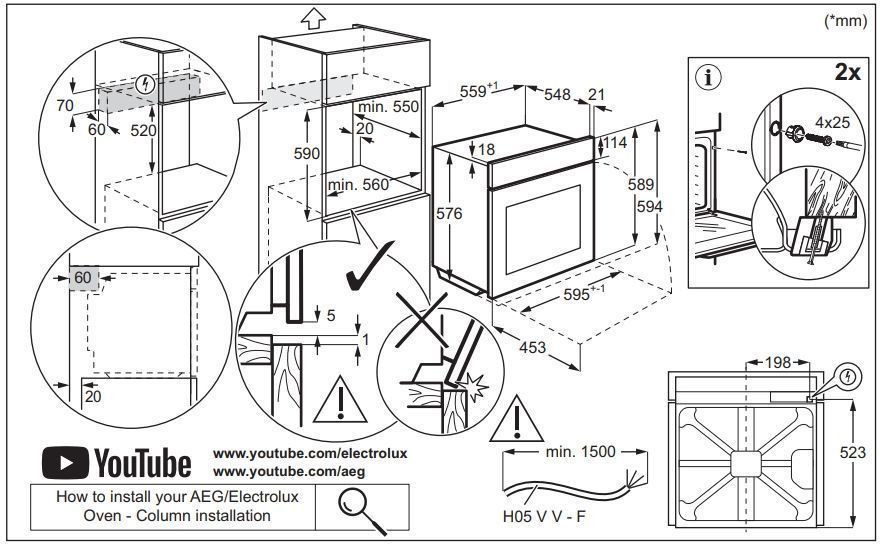 Духовой шкаф ELECTROLUX EOE8P39WX