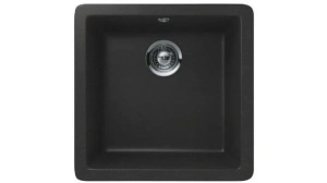 Мойка SCHOCK 700515  quadro 50 (n-100s) cristalite 450x430 неро