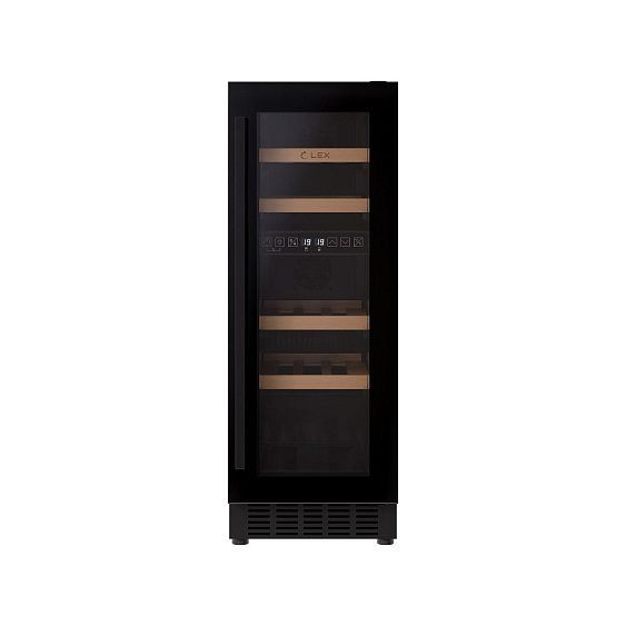 Винный шкаф LEX LWD3017BL dual zone