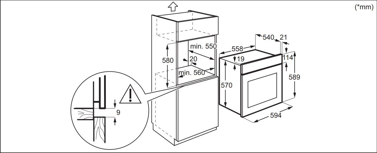 Духовой шкаф ELECTROLUX EOD5C70BZ