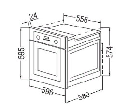 Духовой шкаф SIMFER  b6el15001