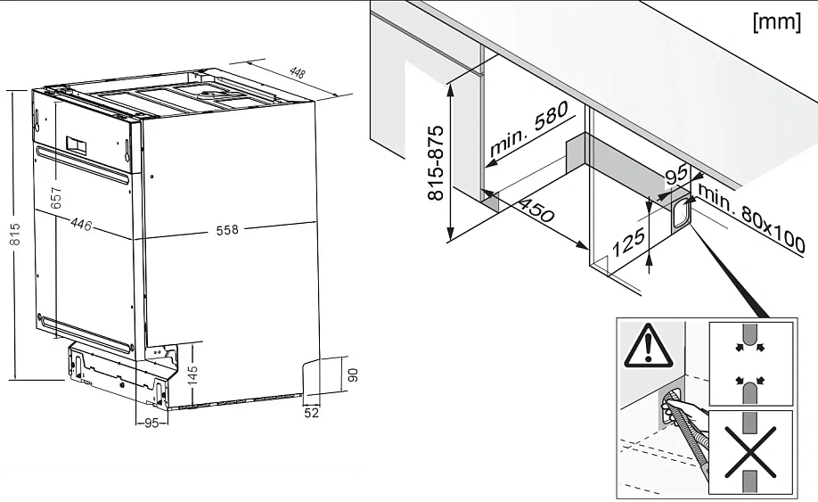 Посудомоечная машина YOSHIRO YDW-B45B2X10