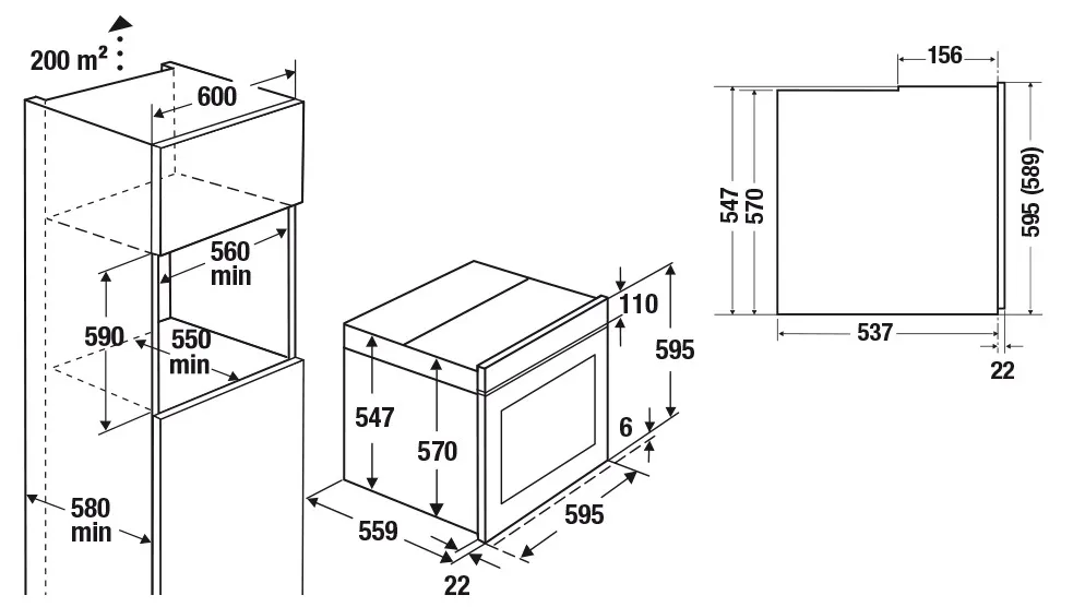 Духовой шкаф KUPPERSBUSCH B 6350.0 S6