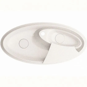 Кухонная мойка MARMORIN SILVANUS WHITE 500 113 006 белый