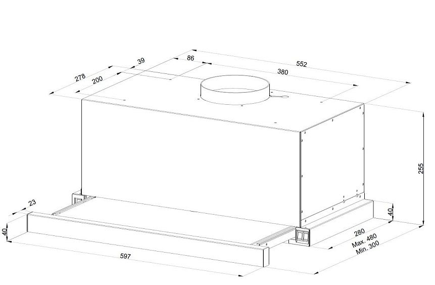 Kuppersberg ibox 60 b схема встраивания