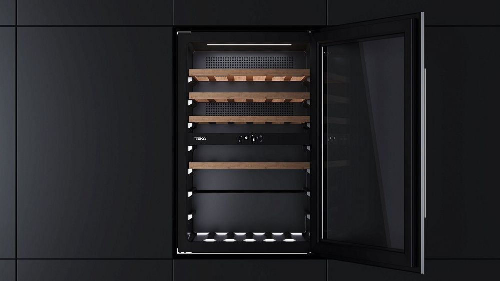 Винный шкаф TEKA RVI 20046 BLACK GLASS (113600011)