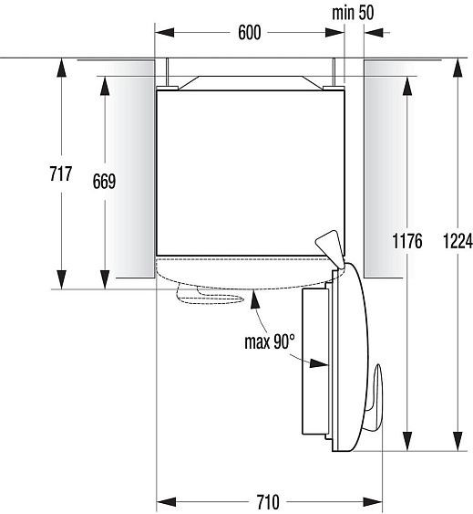 Холодильник GORENJE ORK192BK