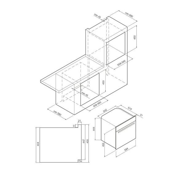 Микроволновая печь GRAUDE MWG 45.0 GE