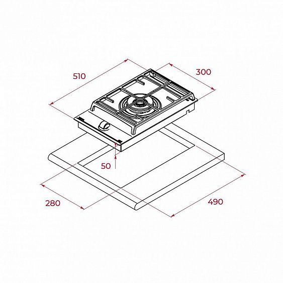 Teka mwe 207 fi black схема встраивания