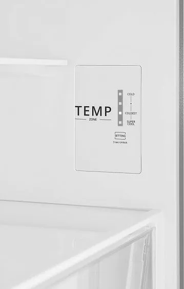 Холодильник WEISSGAUFF WRK 2010 Dark Grey Inverter NoFrost