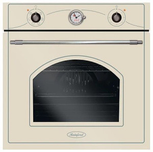 Духовой шкаф RAINFORD RBO-3616 R Cream SL (RAL1013 Texture)