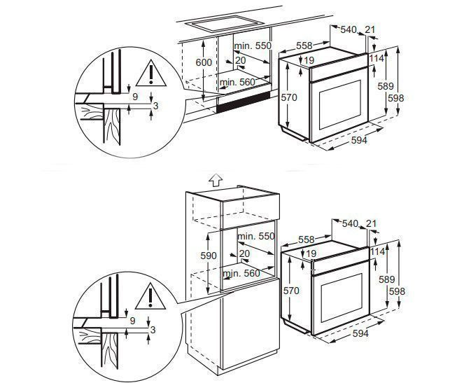 Духовой шкаф ELECTROLUX EOF6P76BZ