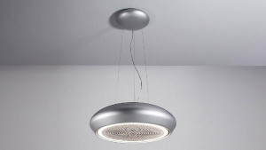 Островная вытяжка Sirius SILT26 DERUTA silver