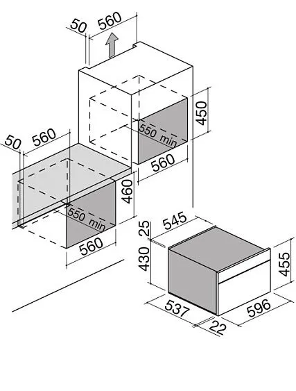 Духовой шкаф BARAZZA 1FEVTMC