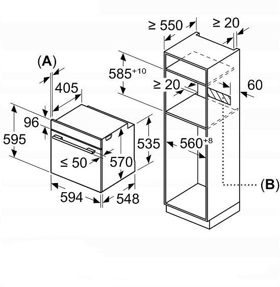 Духовой шкаф BOSCH HRA3340B0