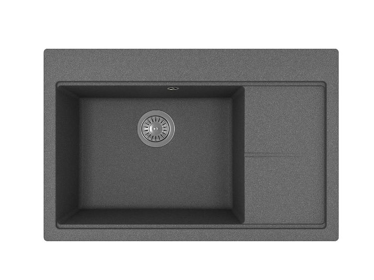 Кухонная мойка FLORENTINA Россана 780 черный (20.500.C0780.102)
