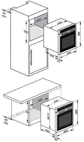 Духовой шкаф KAISER eh 6365 w