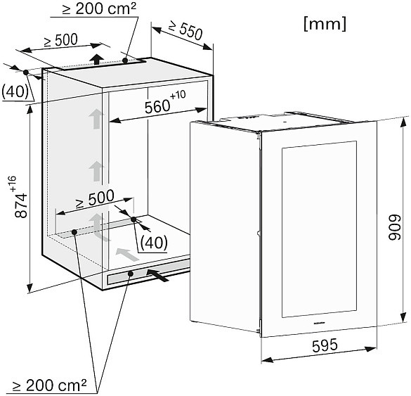 Винный шкаф MIELE KWT 6422 iG OBSW