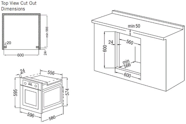 Духовой шкаф SIMFER b6es69001