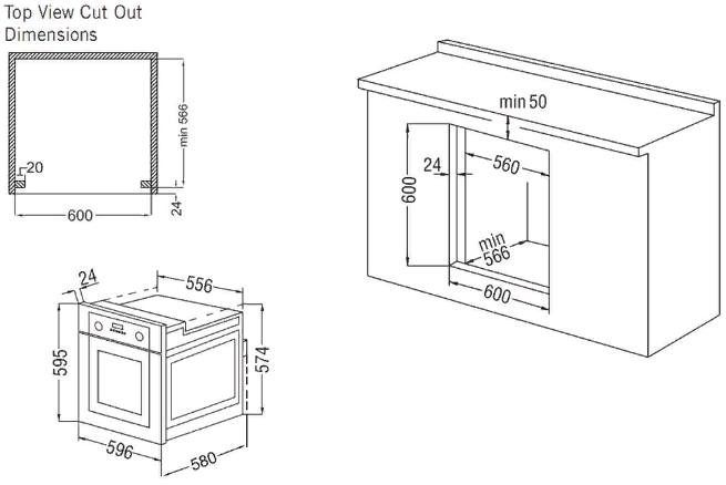Духовой шкаф SIMFER b6es69001