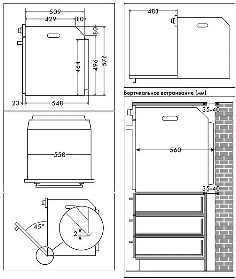 Духовой шкаф SMEG SO6104S4PB3