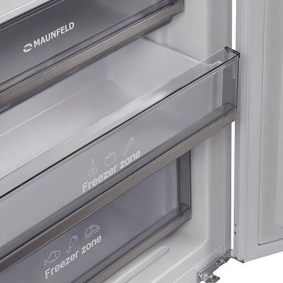 Холодильник MAUNFELD MBF19369NFWGR LUX Inverter