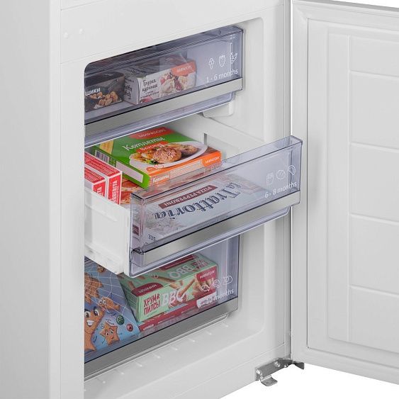 Холодильник MAUNFELD MBF177SWGR Inverter