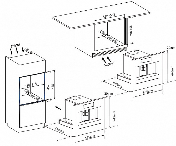 Кофемашина KUPPERSBERG KCM 183 Black