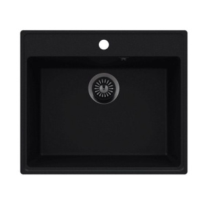 Кухонная мойка MAUNFELD Perla 580 MFQS-580B черный