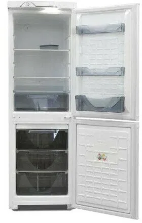 Холодильник САРАТОВ 284 (КШД-195/65) серый