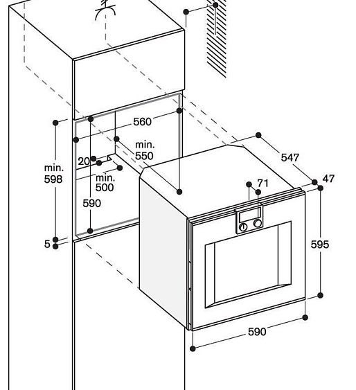 Духовой шкаф GAGGENAU BO421102