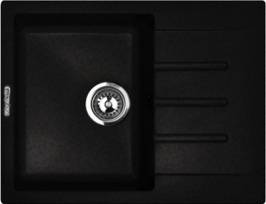 Кухонная мойка LAVA l.1 [645х495] (basalt чёрный)