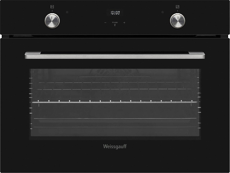 Встраиваемый электрический духовой шкаф weissgauff oems 459 pdb black