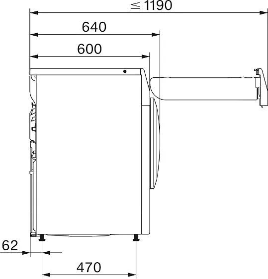 Сушильная машина MIELE TEA525WP