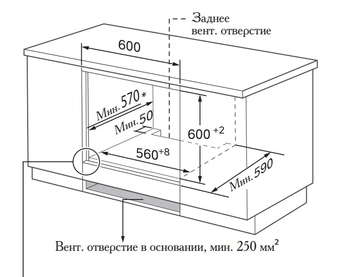 Духовой шкаф ZUGEL ZOE605X
