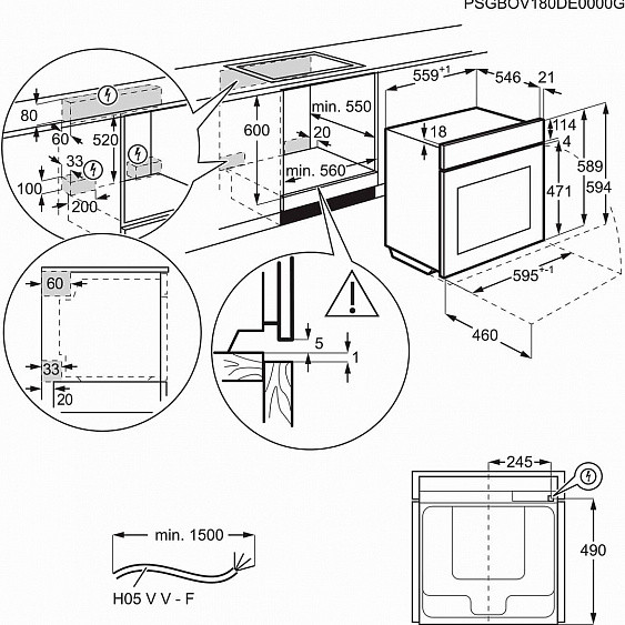 Духовой шкаф ELECTROLUX OEE5C71Z